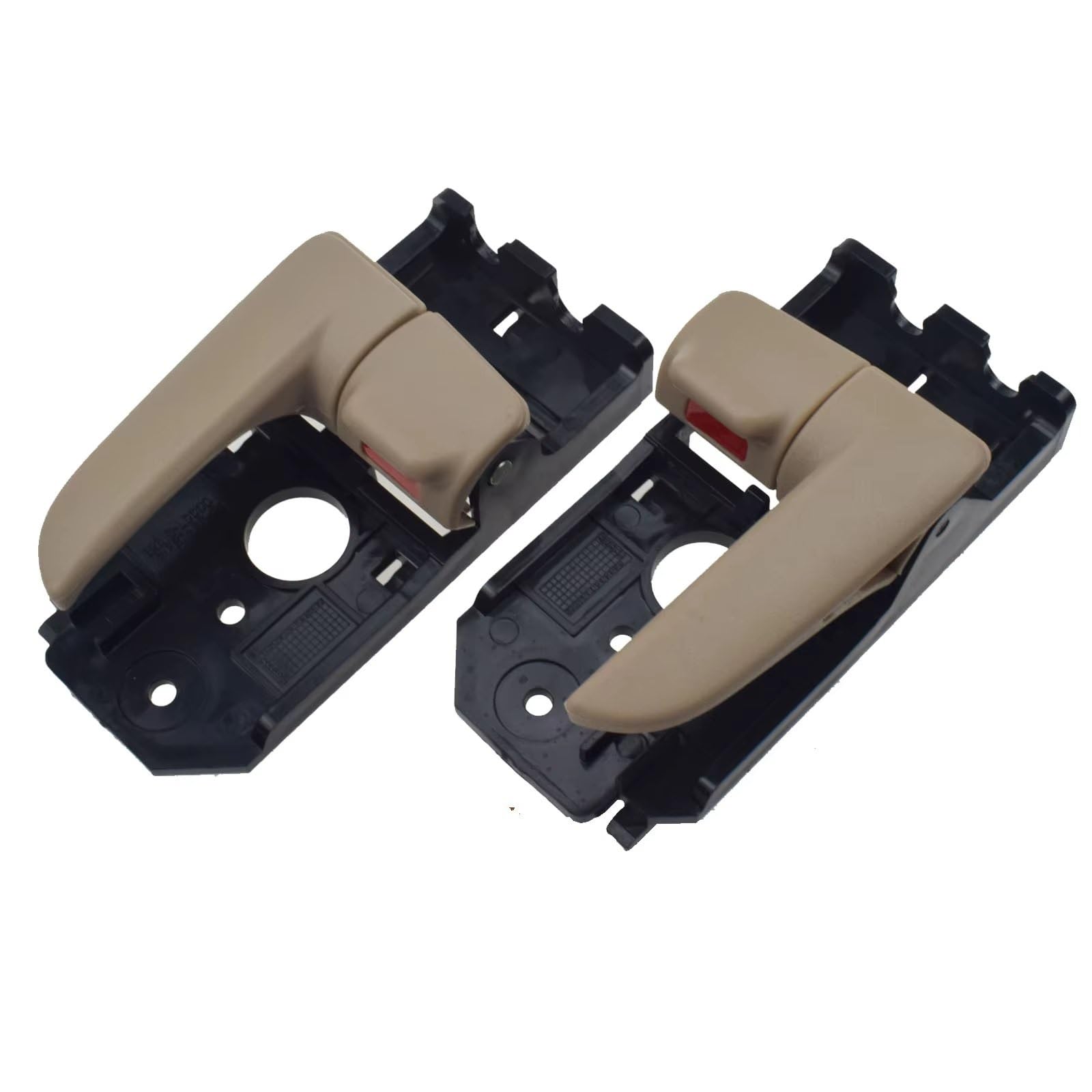 Kompatibel Mit Kia Für Spectra5 2004–2009 Für Cerato 2005–2012 82610-2F000 Auto-Innentürgriff-Reparatursatz Innentürgriff Innen Griff Innentür(Beige Pair) von CHEFRU