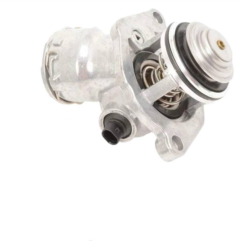 Kühlmittelthermostat Kompatibel Mit Mercedes Für C350 E350 1 Stück Kühlmittelthermostatgehäusebaugruppe Für Automotoren Mit Sensor 4834100D von CHEFRU