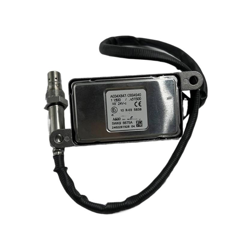 Stickoxid Sensor Kompatibel Mit Cummins Truck 24V OE: 5WK96675A 2894940 A034X847 NOX Nitrox Sauerstoffsensorsonde Lambdasensor von CHEFRU