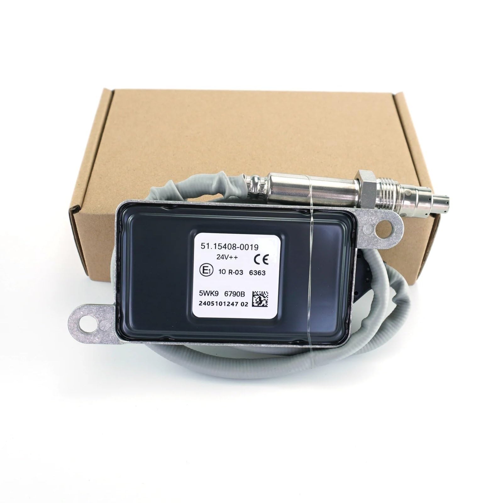 Stickoxid Sensor Kompatibel Mit Man Für Euro6 LKW 51.15408-0019 51154080019 24V Stickstoff-Sauerstoff-Sensor NOx-Sensorsonde Lambdasonde von CHEFRU