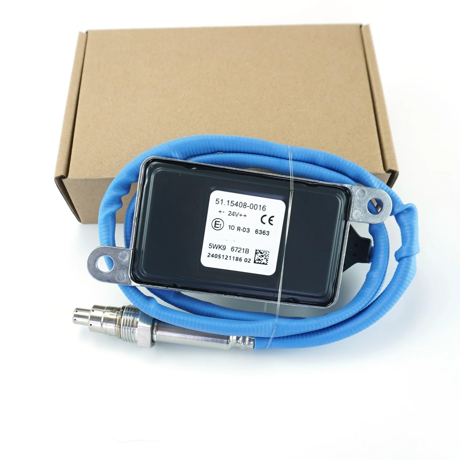 Stickoxid Sensor Kompatibel Mit Man Truck OE: 5WK96721B 51.15408-0016 Autozubehör Stickoxid-Abgassensor NOX-Sensor Lambdasensor von CHEFRU