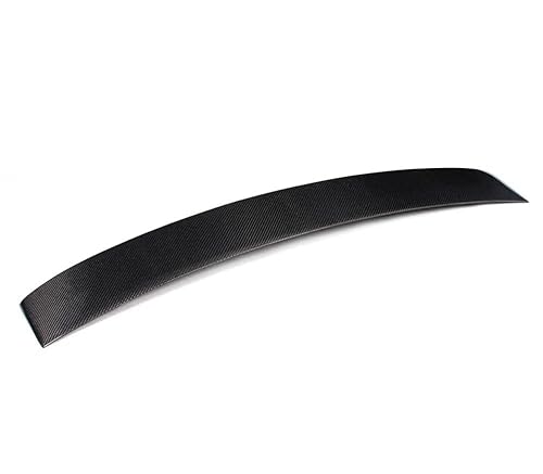 Auto Heckspoiler Flügel für Mercedes Benz E Class E350 E400 E500 E63 AMG Sedan 2010-2013, Kohlefasermaterial Dach Heckflügel Spoiler Performance Tuning Lippe Wing Dekoration Zubehör von CHEMS