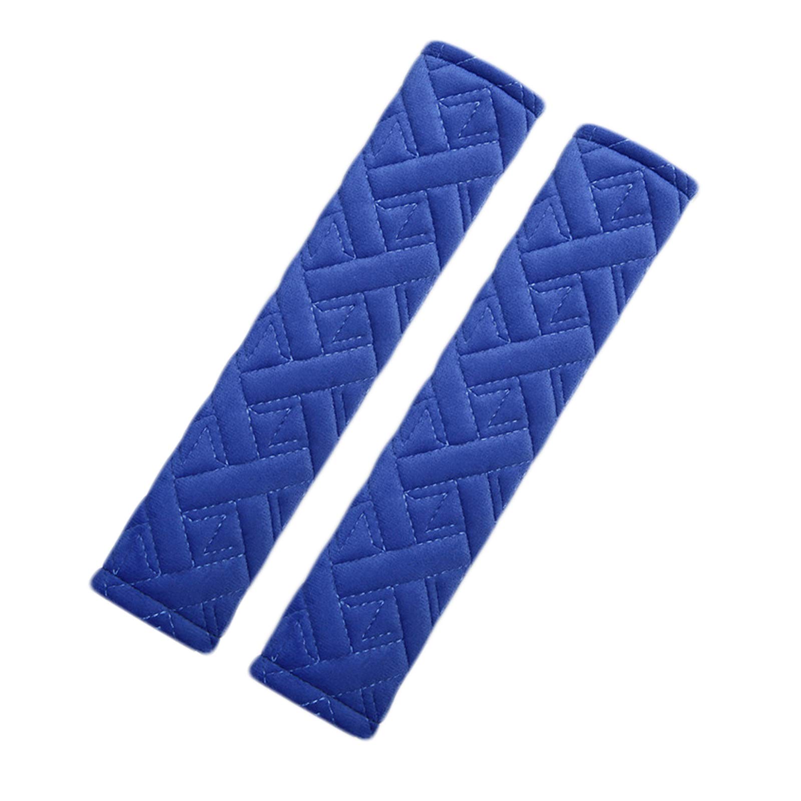 CHENGZI Universal-Sicherheitsgurt-Pads, weicher Komfort-Sicherheitsgurt, Schultergurt-Bezüge (Blau-B) von CHENGZI