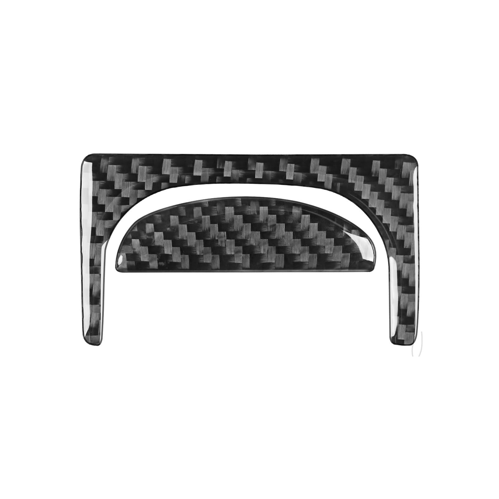 echter Kohlenstoff Auto-Aschenbecher-Panel, Innenaufkleber-Set, Schwarze Kohlefaser, Dekorativer Aufkleber, Passend Für Dodge RAM 1500 1998–2001 Autoinnenraum von CHENXILONG