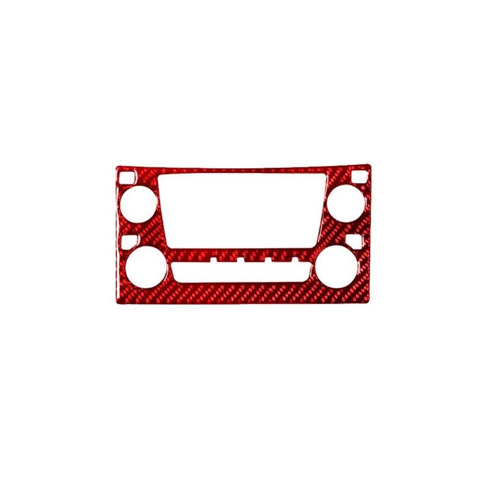 echter Kohlenstoff Für Lexus RX300 1998-2003 Radio Mit Navigationssystem Aufkleber Auto Innen Zubehör Carbon Faser Aufkleber Autoinnenraum(Red Carbon Fiber 1) von CHENXILONG