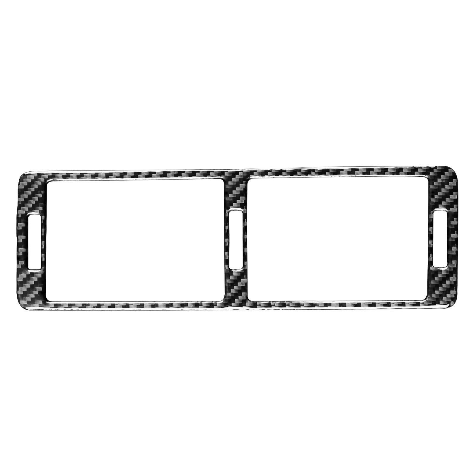 echter Kohlenstoff Schwarzer Carbonfaser-Innenaufkleber, Auto-Center-Air-Outlet-Rahmenaufkleber, Passend Für BMW 5er M5 E39 1998-2003 Autoinnenraum von CHENXILONG