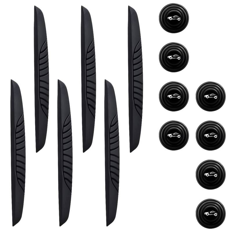 14Pcs Türkantenschutz Auto Set und Autotür Kantenschutz aus Silikon Autotür Dämpfer für Car Door Protector von CHENYU