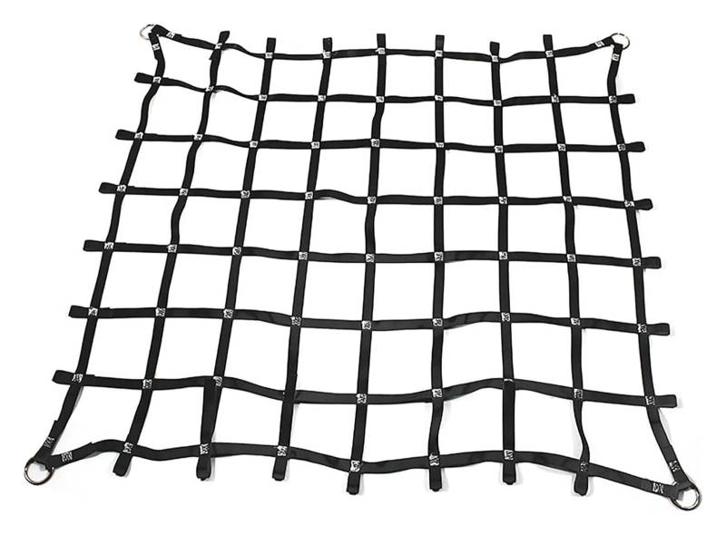 Frachtnetz, Hebe-Hebenetz, Nylon-Ladungsschlingennetz, Be- und Entladen von Gartenschlingennetz mit Handhabungsgurt(1 X 1M/Mesh 10cm/Load 1t) von CHENYUOZ