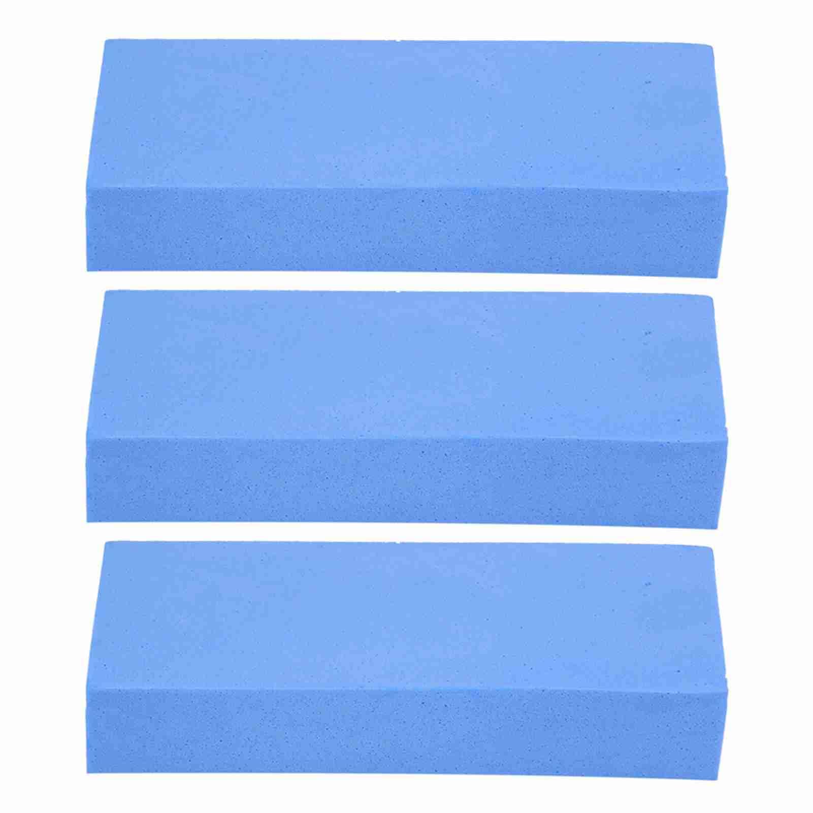 CHEOTIME Auto -Waschschwamm, 3PCS -Auto Multifunktional PVA Super Sauging Cleaning Block Block -Waschwerkzeuge für Autowäsche Möbel und mehr (Blau) von CHEOTIME