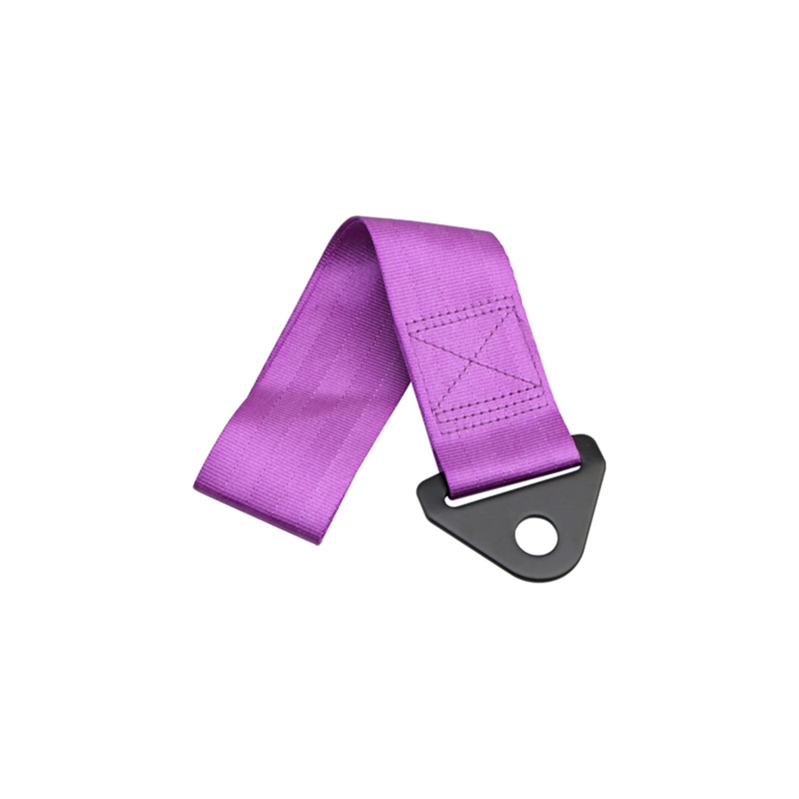 CHFYIJYHM Hochfestes Nylon-Abschleppseil mit Muttern Universal-Auto-Abschleppösen-Gurt-Abschleppgurt-Stoßfänger-Anhänger-Autozubehör Seil(Purple) von CHFYIJYHM