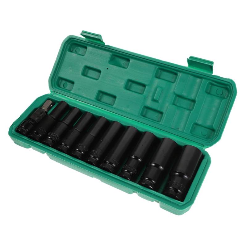 CHICAMPERA 10-teiliges Auto-reparatur-werkzeug-set, 8–24 Mm, Elektro-schraubenschlüssel-einsätze, Universal-radschloss-schlüsselsatz Zum Entfernen Von Radmuttern, von CHICAMPERA