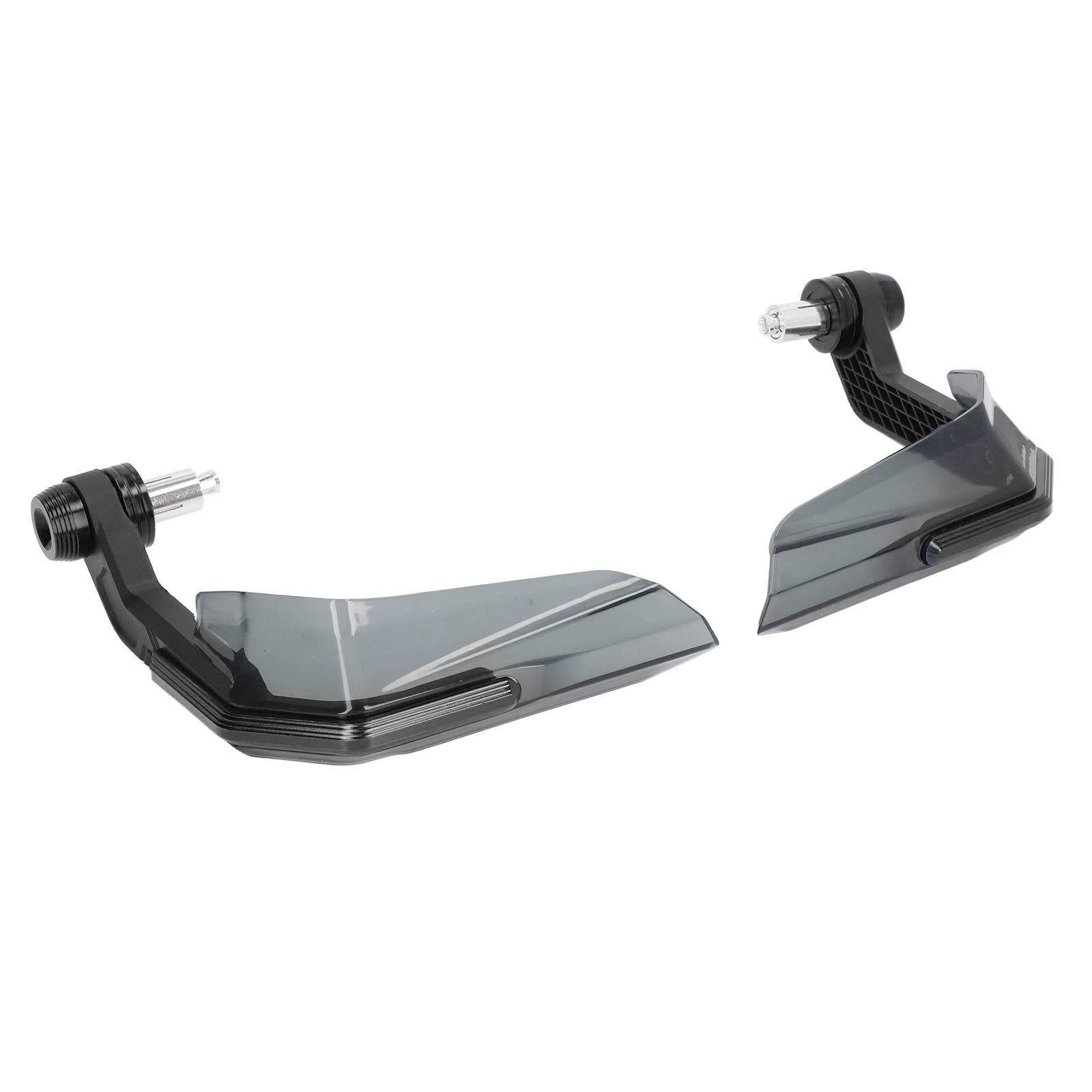 1 Paar 22mm Motorrad Handschutz Aluminiumlegierung und ABS Handschutz Universal für die Meisten Motorräder Chopper Scooter(Schwarz) von CHICIRIS