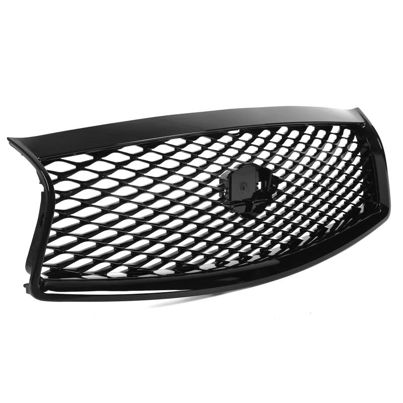 Frontstoßstange Mesh, Gloss Black Front Upper Mesh für Infiniti Q50 20 von CHICIRIS