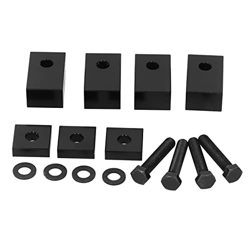 Rücksitz-Abstandshalter, CNC-gefräste Aluminiumlegierung Rücksitzlehnen-Set Anti-Korrosions-Sitzabstandshalter für JKU/JL 2007-2020+ autoaccessorymisc popular von CHICIRIS