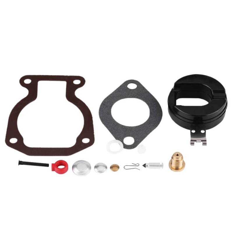 Set Vergaser-Reparatur-Kit, 13 Stück Vergaser Reparatur-Carb-Rebuild-Kit für Johnson 4 15HP 398453 0398453 von CHICIRIS