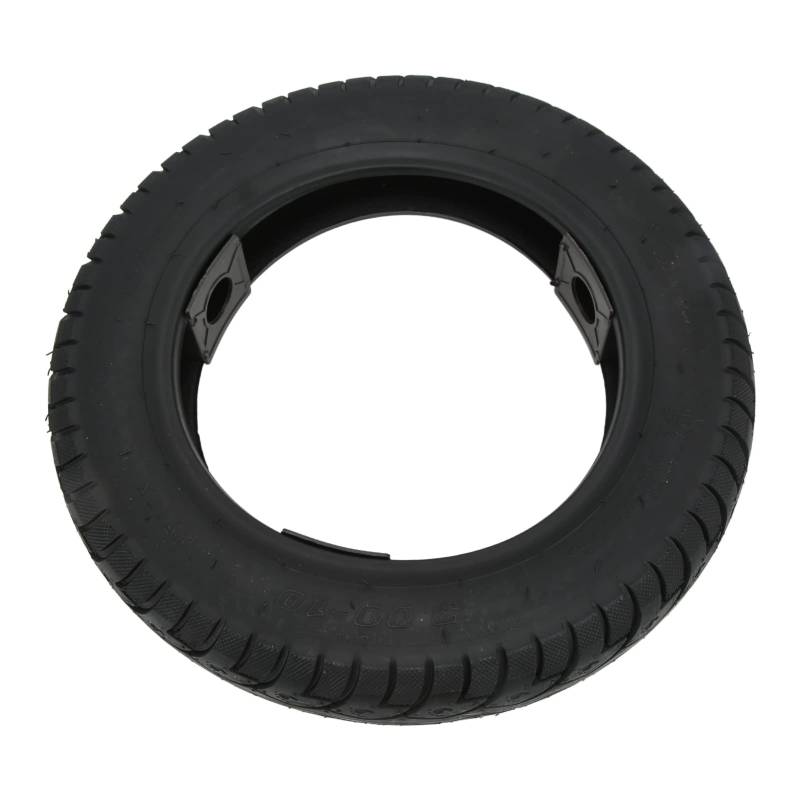 Tubeless-Reifenersatz für Motorräder, 3,00-10 Zoll 8PR Flexibler Hochleistungs-Motorrad-Tubeless-Reifen aus Gummi für Universal-Motorräder von CHICIRIS