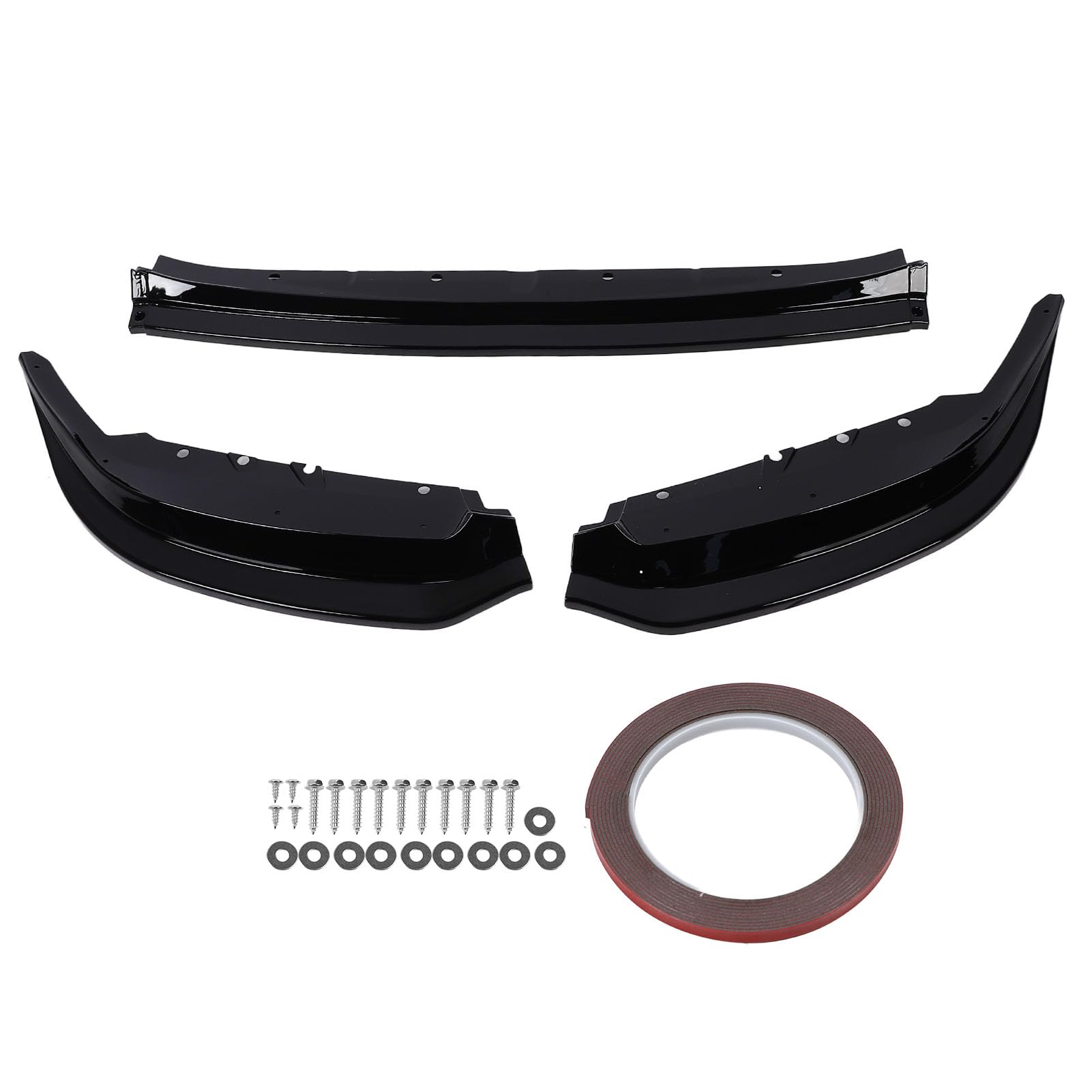 Vordere Stoßstange Unterlippensplitter, Renn Look -Look Front Lip Chin Spoiler -Kit -Ersatz für 2 Serien M2 G87 2023, aus der ABS -Materialien Gefertigt, Einfache Installation von CHICIRIS