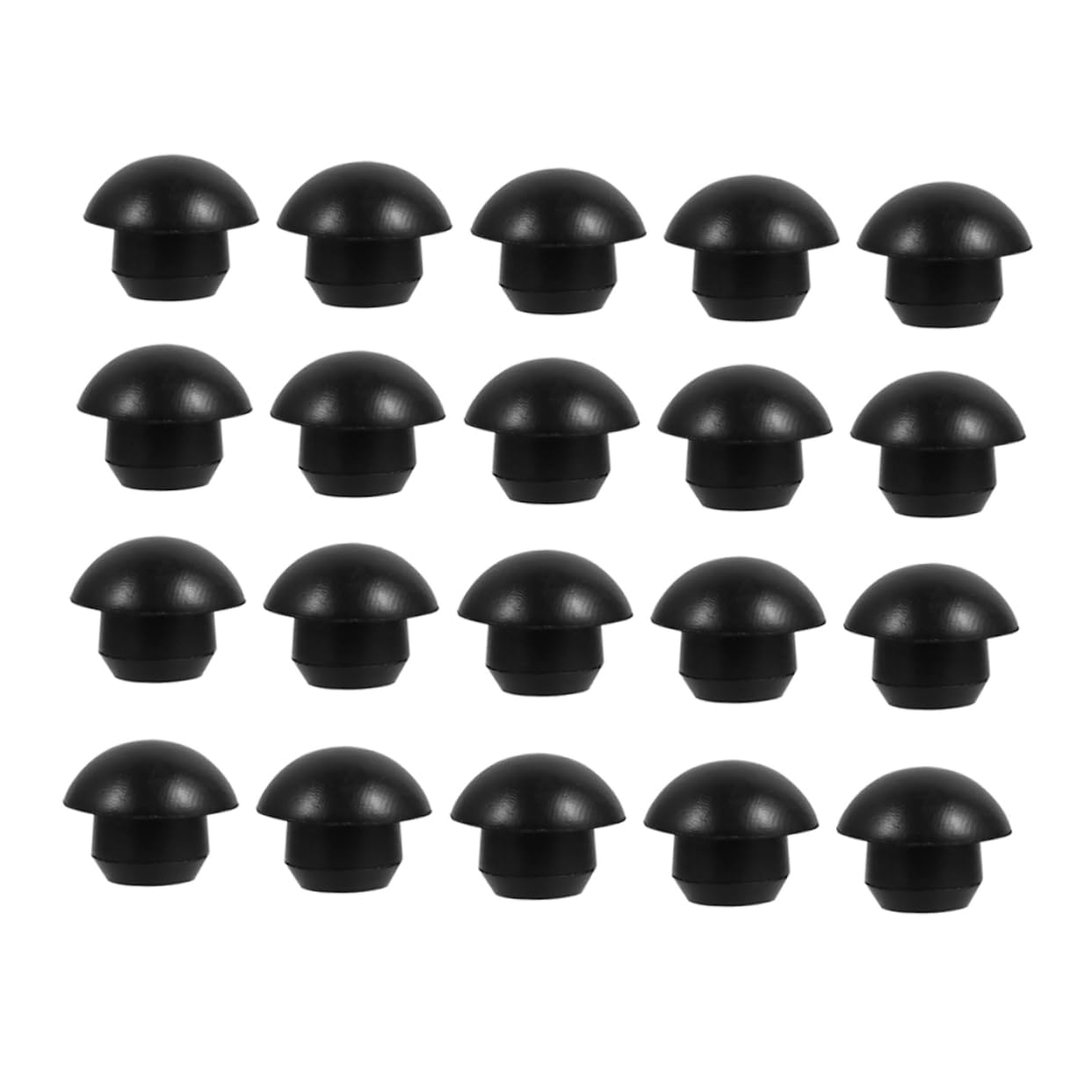 100st Kopfhörerstecker Hydraulischer Jack Auto Luft Pumpe Hydraulische Teile Flasche Tank Schraubenheber Hydraulischer Wagenheber Fluid Reifenstopfen Tonne Gummi Black CHILDWEET von CHILDWEET