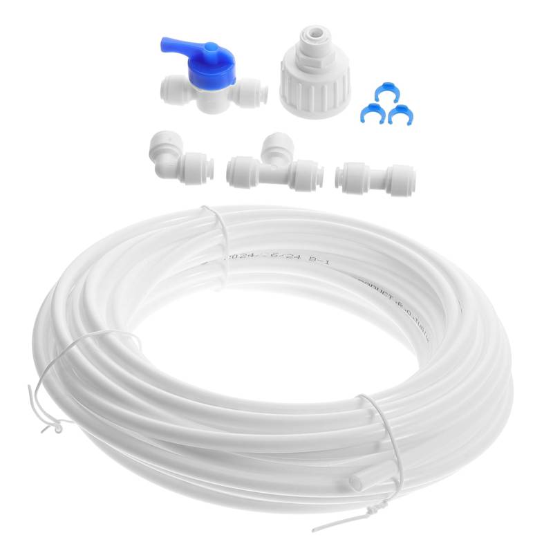 CHILDWEET 10 Meter Wasserfilter Rohranschluss Set PE Wasserleitungen Für Umkehrosmose Systeme Schnellanschluss Wasserrohr Für Trinkwasseranwendungen von CHILDWEET