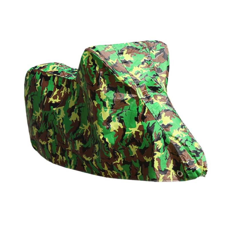 CHILDWEET 1Stk Motorhaube im Freien Aufbewahrungsabdeckungen für Motorräder Regen aufbewahrungssack Outdoor aufbewahrung Camouflage-Fahrradabdeckung Motorradunterstand Oxford-Stoff von CHILDWEET