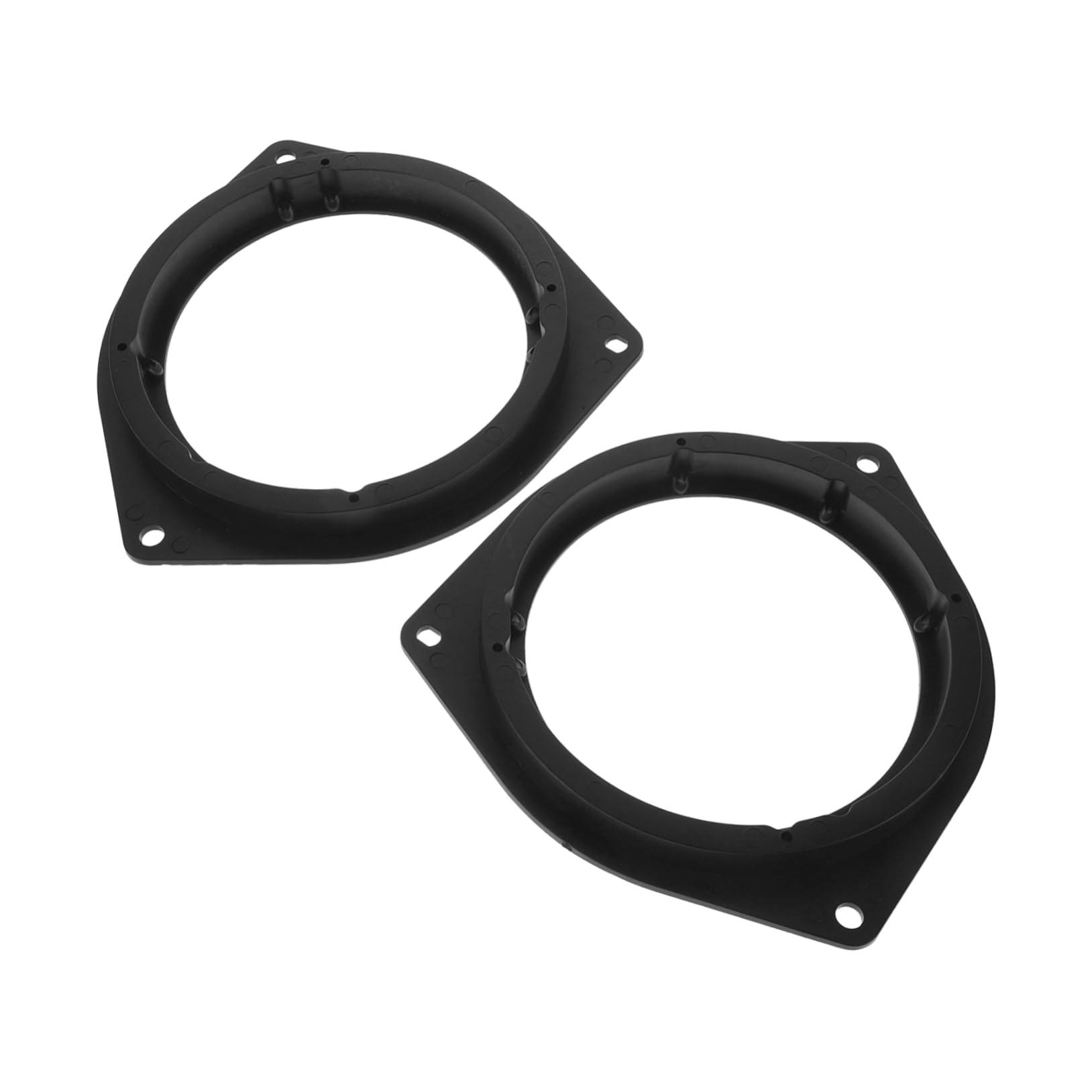 CHILDWEET 2St Hornscheibe Auto-Lautsprecher-Adapter Autozubehör Adapterring für Autolautsprecher Austausch des Lautsprecherrings Robuster Lautsprecheradapter Lautsprecher-Tool Plastik Black von CHILDWEET