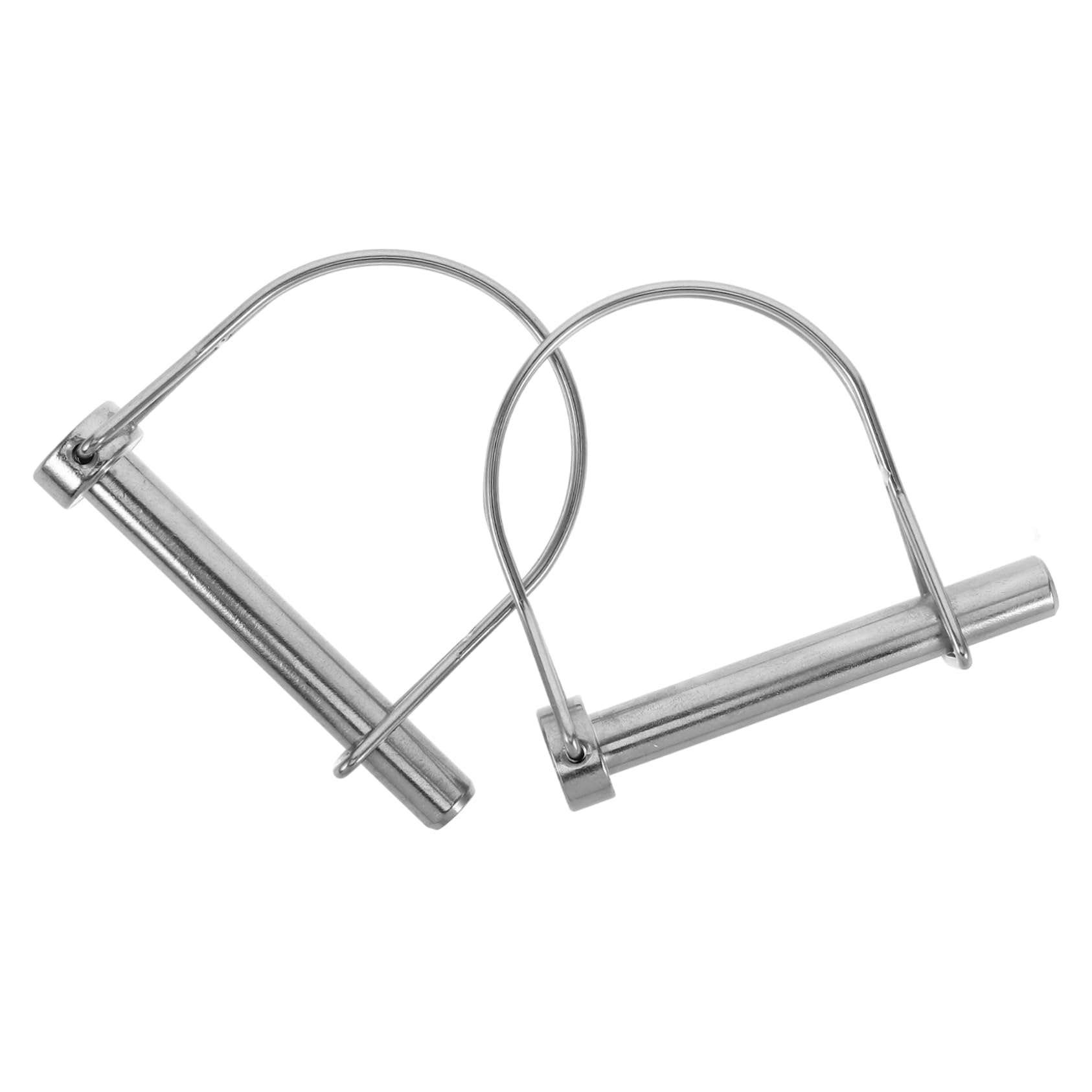 CHILDWEET 2st Anhängerkupplungsstift Anhängerstifte Für Die Anhängerkupplung Kupplungssperrstift Splintzieher Hardware-pins Sicherungsstift Der Anhängerkupplung Anhänger-pin Metall Silver von CHILDWEET