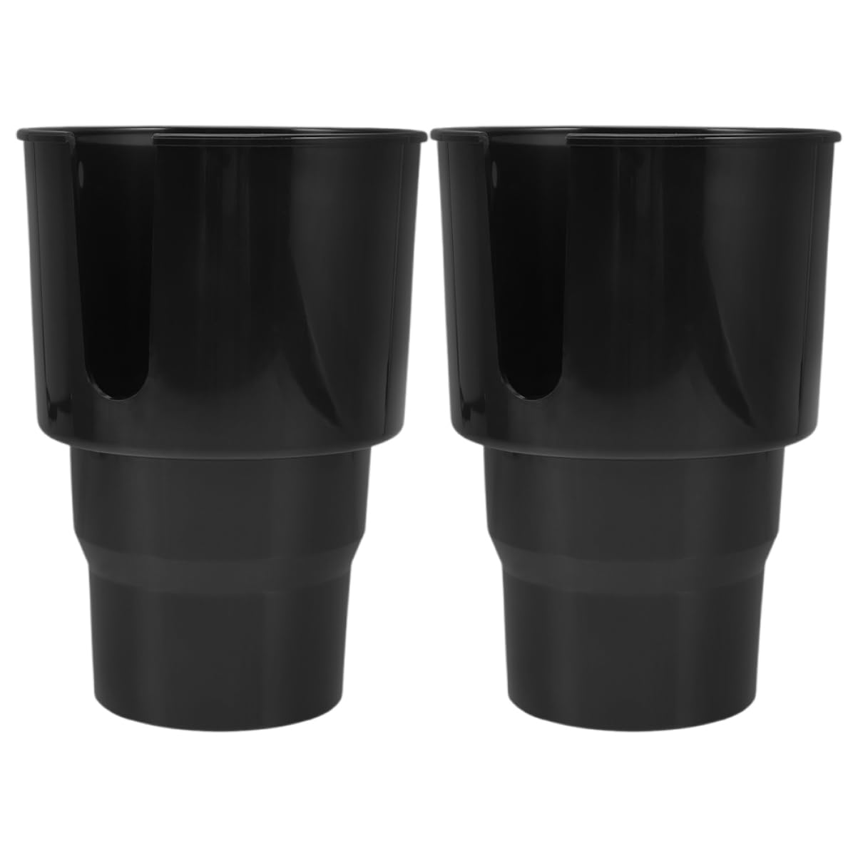 CHILDWEET 2st Getränkehalter Kaffeetassen Autohalter Für Wasserflaschen Autozubehör Adapter Für Wasserflaschenhalter Becherhalter-Expander Fürs Auto LKW-zubehör Abs Black Wiederverwendbar von CHILDWEET