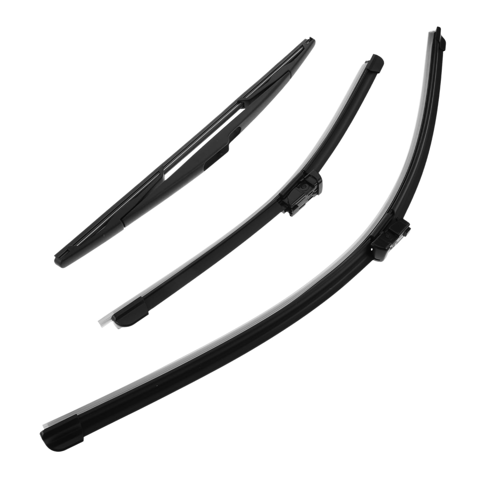 CHILDWEET 3Pcs Car Wiper Blade Automotive Blades Scheibenschuhwischer Windschutzscheibe Scheibenwischer Blade Wischer Arm Rückenwischer Wischer Windschutzscheibe Wischer Für von CHILDWEET