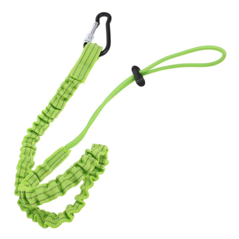 CHILDWEET Verstellbare Werkzeug-lanyards 3-teiliges Set Einziehbares Halteseil Nylon Max. 8 Kg Karabineraufsatz Herbstgrün von CHILDWEET