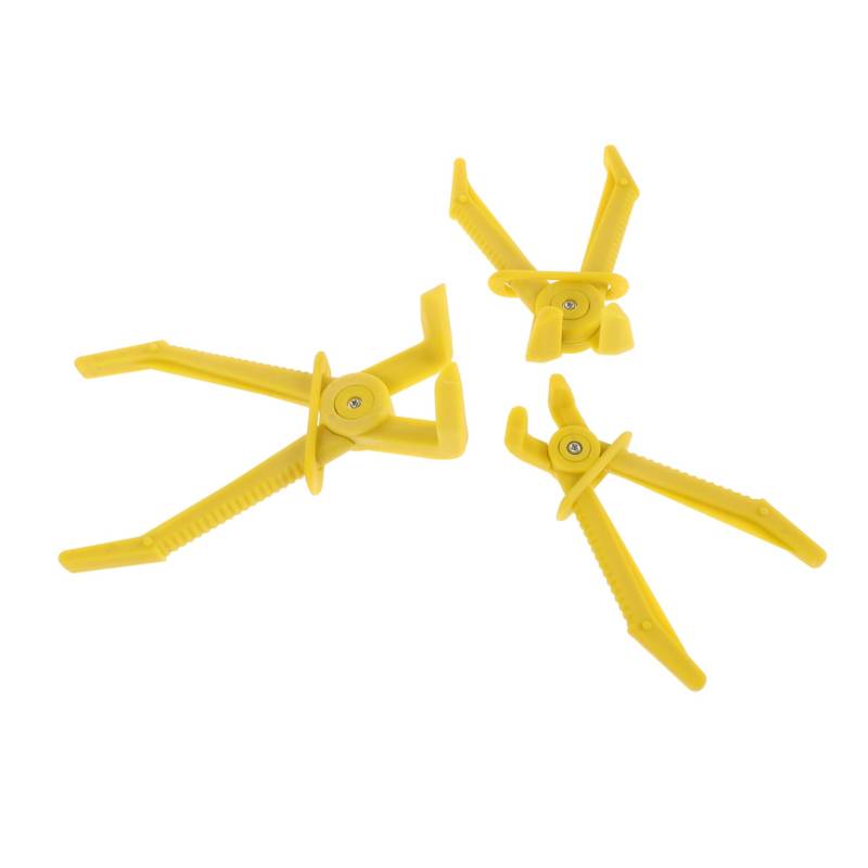 CHILDWEET 3st Ölrohr-abdichtzange Kühlerschlauchklemmenzange Pinch-clamp-werkzeug Bremsleitungsklemme Klemmzange Zange Für Schlauchschellen Schlauchzange Automobil Umkehrzange Yellow Nylon von CHILDWEET