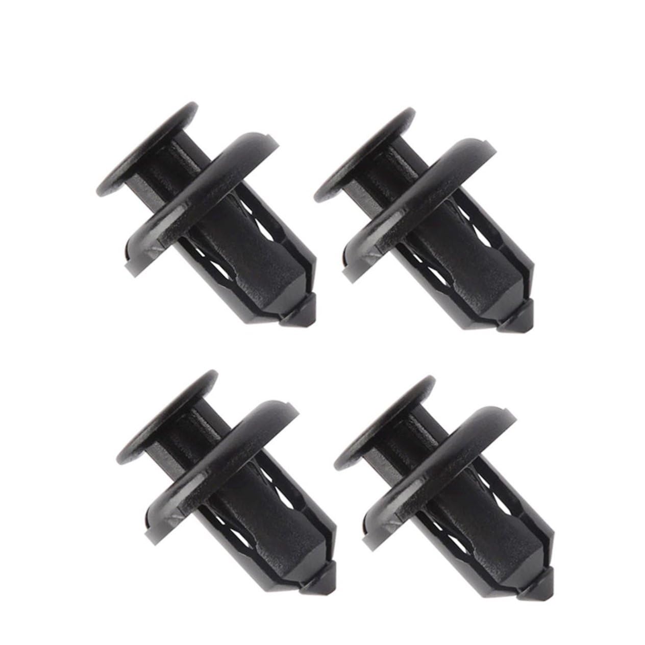 CHILDWEET 40 STK Druckclips Auto Fastener Clips Bumper Flare Fastener Clips Befestigungsniet Befestigungselemente für Autoclips Schrauben Stoßstange Befestigungsclips für Autos Black von CHILDWEET