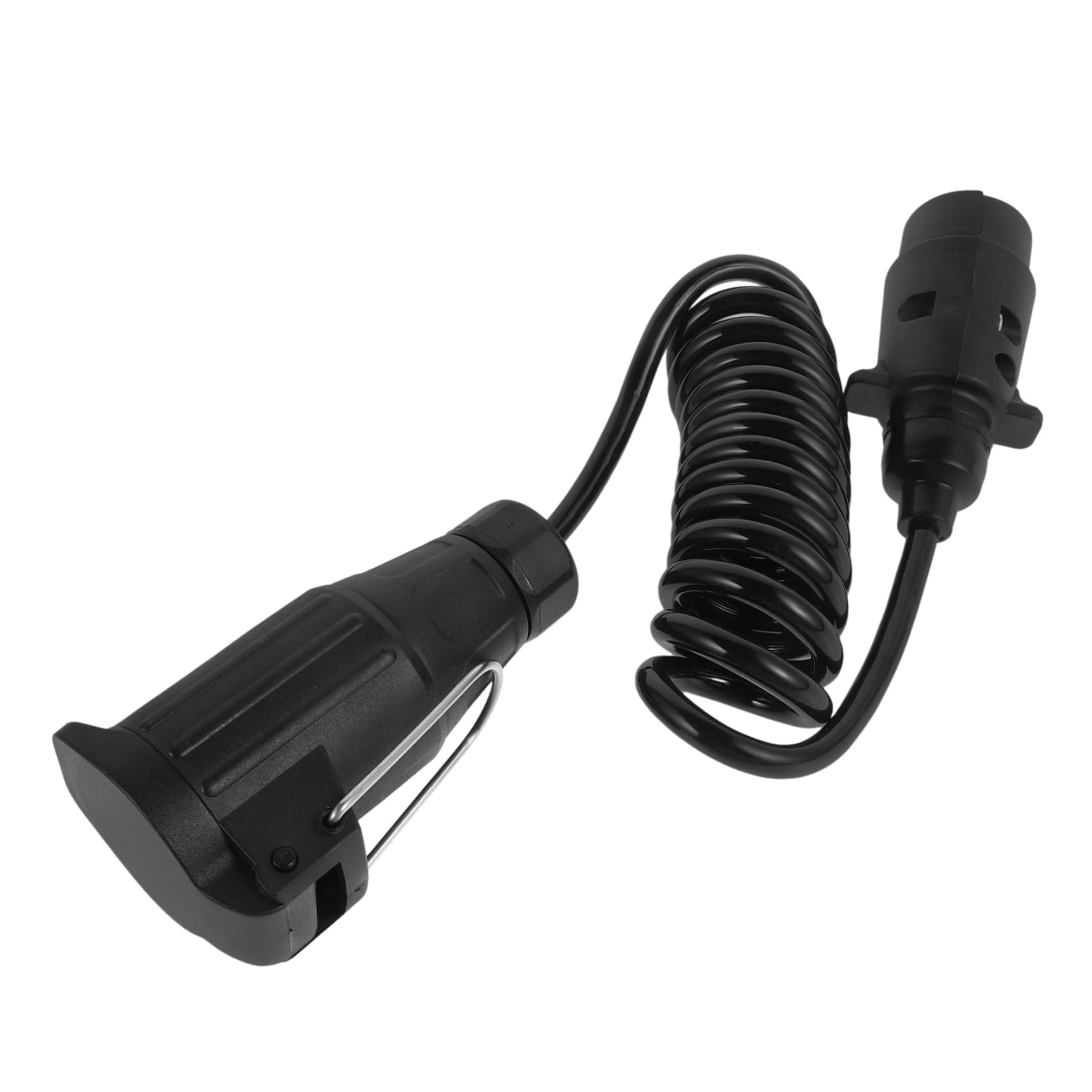 CHILDWEET 7 Steckerkabelbaum Anhängeranschlüsse Wohnmobil Netzteil Anhängerstifte Stecker Für Anhängerbeleuchtung Wohnmobil-netzkabel-Adapter Hopkins-anhängeranschluss Plastik Black von CHILDWEET