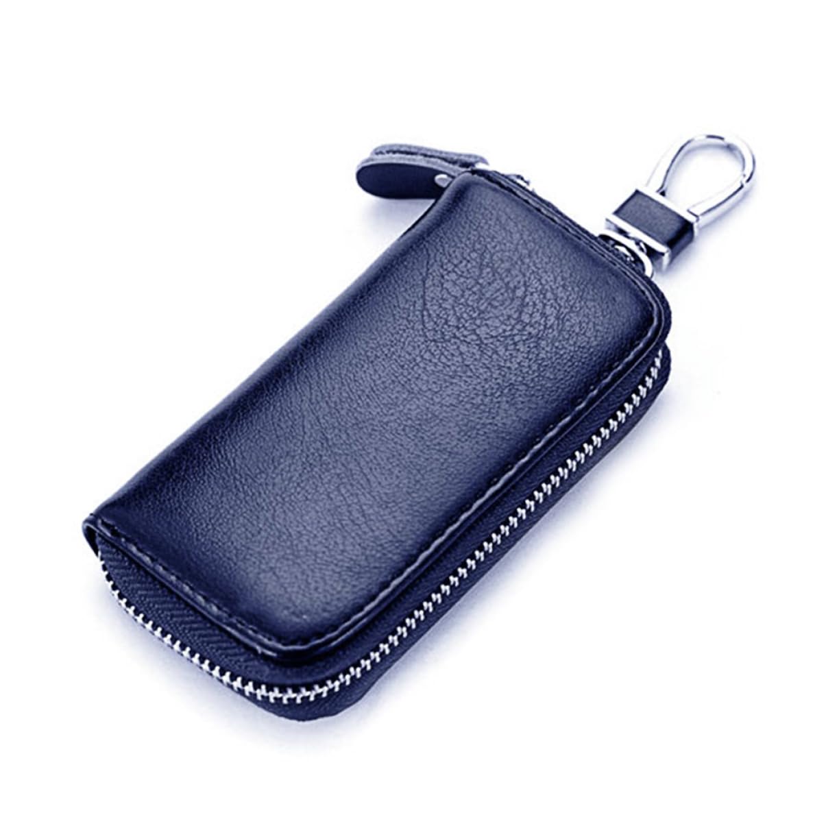 CHILDWEET Auto schlüssel Halter autoschlüssel etui schlüsseletui schlüsseltasche schlüsselanhänger geldbörse Key Wallet schlüsselportemonaie Schlüsselbörse Schlüsselhalter Blue von CHILDWEET