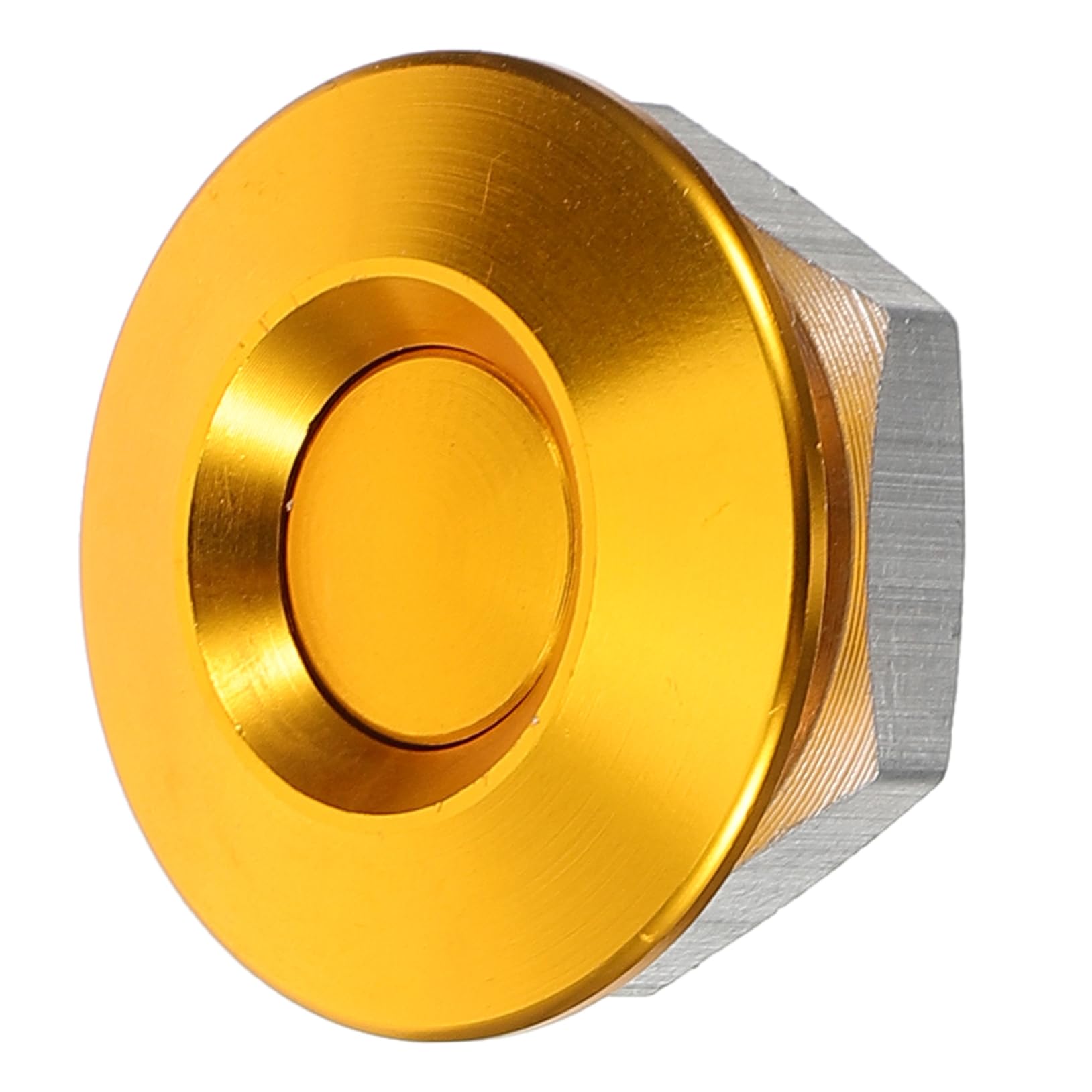 CHILDWEET Automotive Hood Pin Lock 30mm Schneller Release Knopf Für Auto Motorhaube Edelstahl Schraube Goldfarben Button Style Perfekt Für Racing Und Fahrzeugmodifikationen von CHILDWEET