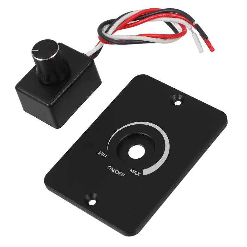 CHILDWEET Dimmer Leistung Camper Wohnwagen-adapter Konverter Fluggesellschaft Adapter Für Solarwechselrichter Sensor Multi Dimmschalter Entlüften Straße Luft Reisen Stk Black von CHILDWEET