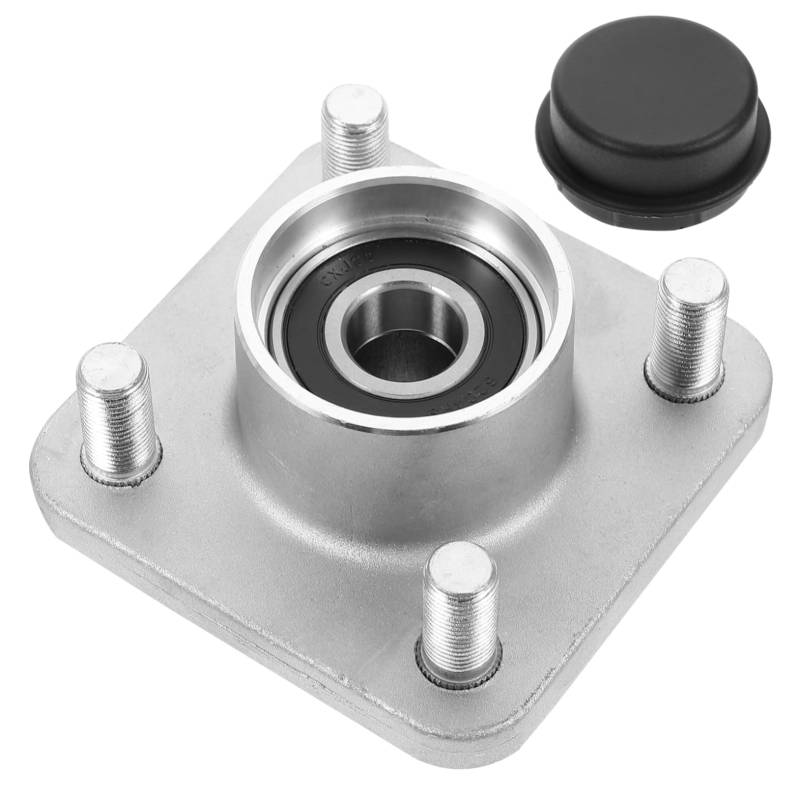 CHILDWEET Front Wheel Hub Assembly Mit Lager Für Club Car Vorderachsnabe Mit Staubschutzabdeckung Robuste Und Langlebige Radnabe Für Optimalen Einsatz von CHILDWEET