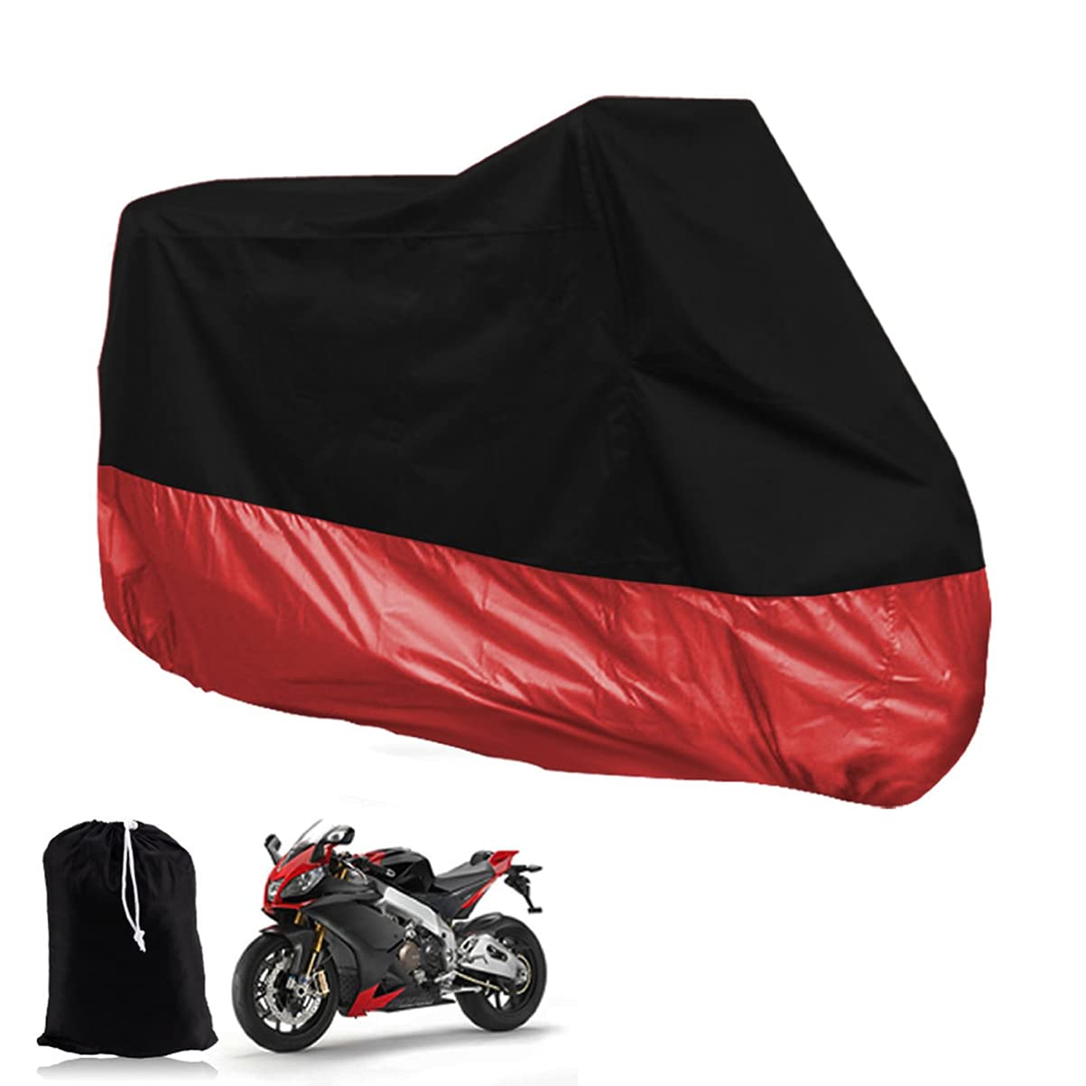 CHILDWEET Regenschutz Roller Motorradmaske Motorradzubehör Motorradhelm Handyhalterung Motorradabdeckung Wasserdicht wasserdichte Motorradabdeckung Black von CHILDWEET