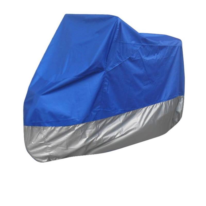 CHILDWEET Regenschutz motoradabdeckhaube motorradabdeckung Motorradhelm Motorradschloss Motorradunterstand Roller Motorradzubehör Blue von CHILDWEET