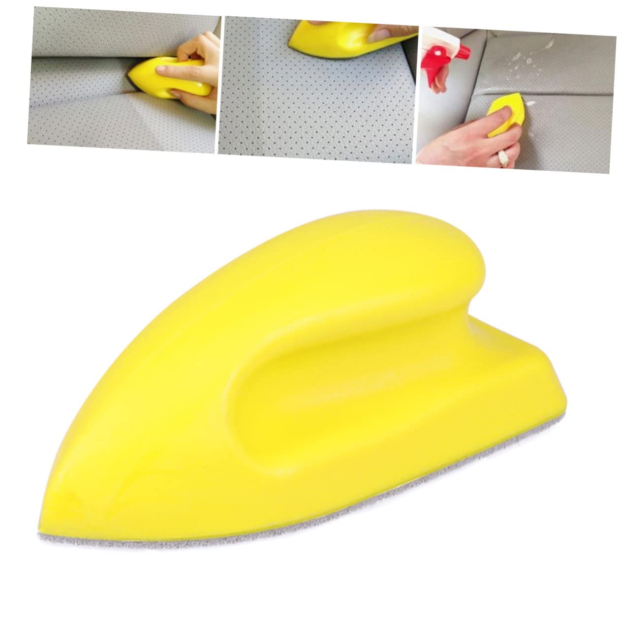 CHILDWEET Reinigungsbürste car Cleaning Brush Pinsel für autoreinigung Nanometer Reinigungsschwamm Auto Reinigungsschwamm Produkte Gadgets Halter Rad Auto reinigungsmittel Autobürste Yellow von CHILDWEET