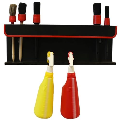 CHIMP TOOLS großer Autopflege Pinsel- & Sprühflaschenhalter für 12 Detailingpinsel und mehreren Sprühflaschen 44cm von CHIMP TOOLS PREMIUM CAR CARE PRODUCTS