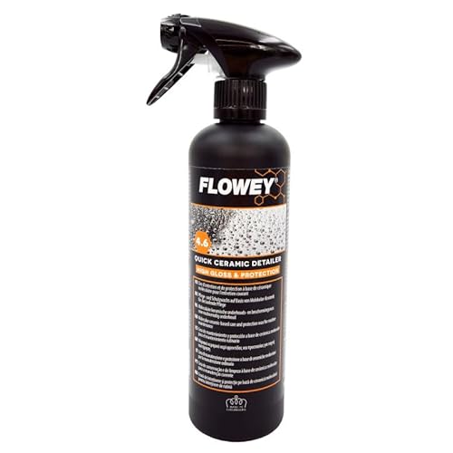 Flowey Quick Ceramic Detailer - langanhaltende Schnellversiegelung - Hochglanz Lack Versiegelung mit NANO EFFEKT - 500ml von CHIMP TOOLS PREMIUM CAR CARE PRODUCTS