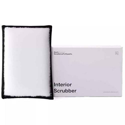 KC Interior Scrubber - Hochwertiges Reinigungspad für Innenräume - Entfernt Verschmutzungen von Textilien, Kunststoffen und Leder wie Mikrofasertücher von CHIMP TOOLS PREMIUM CAR CARE PRODUCTS