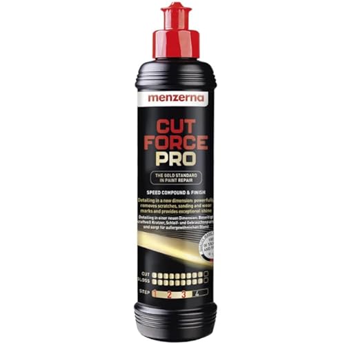 Menzerna Cut Force Pro Politur Premium One Step Lackpolitur Hochglanz Polierpaste 0.25L von CHIMP TOOLS PREMIUM CAR CARE PRODUCTS