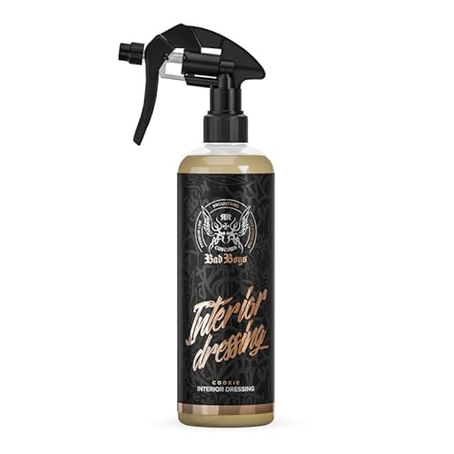 RR Customs Bad Boys Interior Dressing Kunststoffpflege Cockpitpflege Innenraumpflege mit Cookie Duft 0,5L von CHIMP TOOLS PREMIUM CAR CARE PRODUCTS