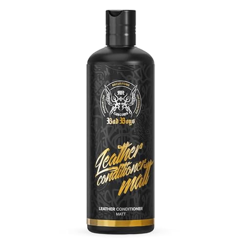 RR Customs Bad Boys Leather Conditioner für Glattleder - matte Lederpflege für Auto & Haushalt 0.5L von CHIMP TOOLS PREMIUM CAR CARE PRODUCTS