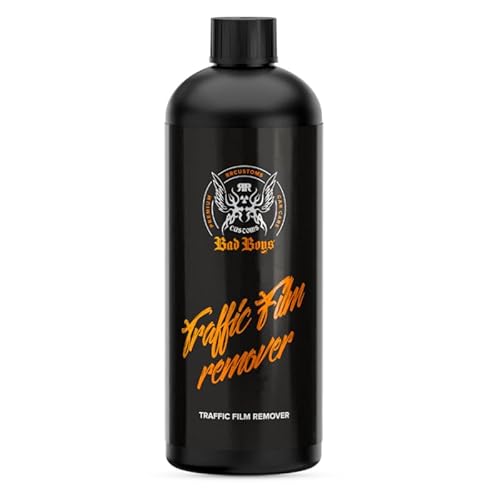 RR Customs Bad BoysTraffic Film Remover TFR entfernt schnell Straßenschmutz auf alle KFZ Oberflächen im Außenbereich 1 Liter von CHIMP TOOLS PREMIUM CAR CARE PRODUCTS