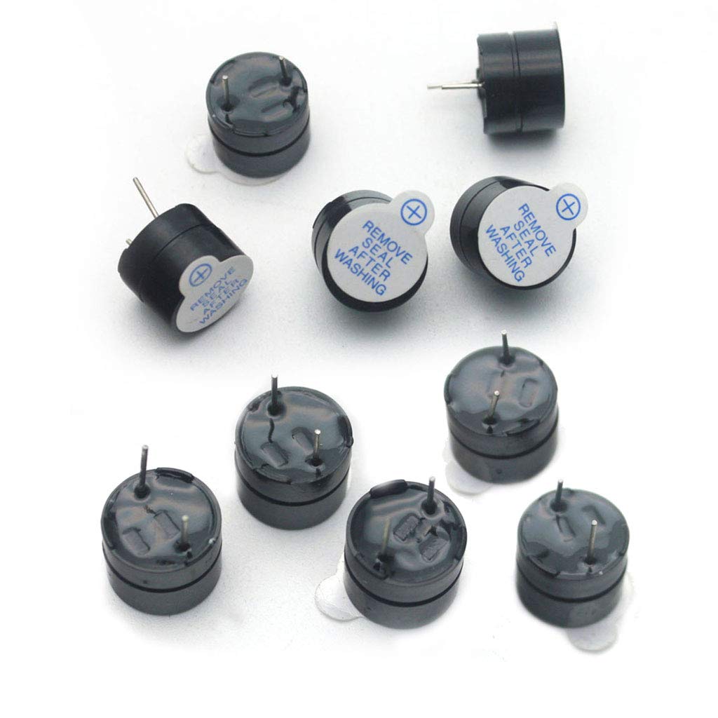 10 Stücke Ultradünne 5 V Aktive Alarm 12X9 5mm Aktive Piezo Fit Für Elektronisches Spielzeug Zubehör von CHIZISX