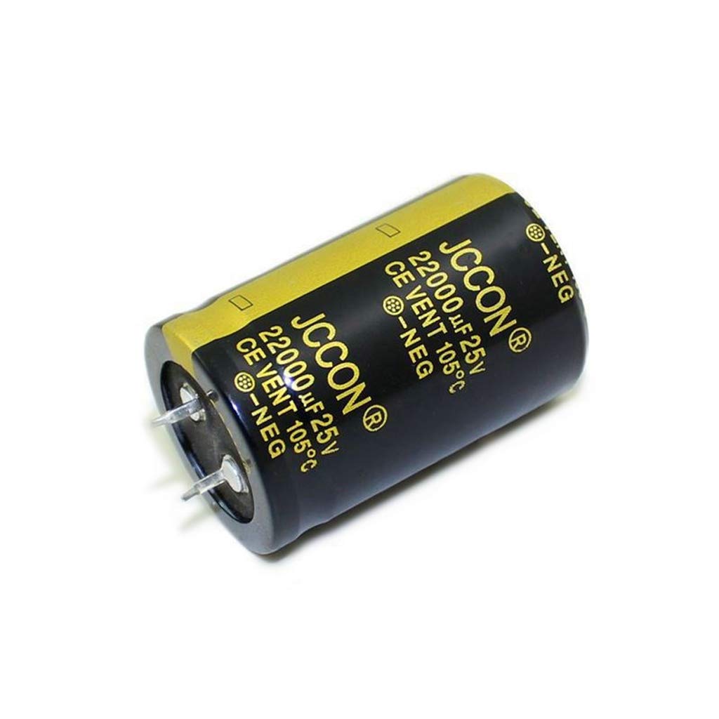 Aluminium Elektrolytkondensator Zylindrischer Kondensator 25 V 22000UF Für Verstärker Schallausrüstung LED Leuchte 30 X 45 Mm von CHIZISX