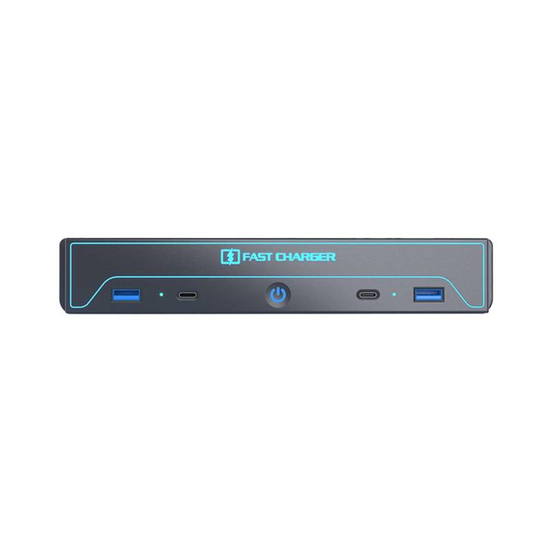 CHIZISX Schnelllade USB Center Mit Schiebedeckel Dock Konsole Mit Mehreren Ports Multiport Aufladungen Einfache Installation Für Fahrzeuge von CHIZISX