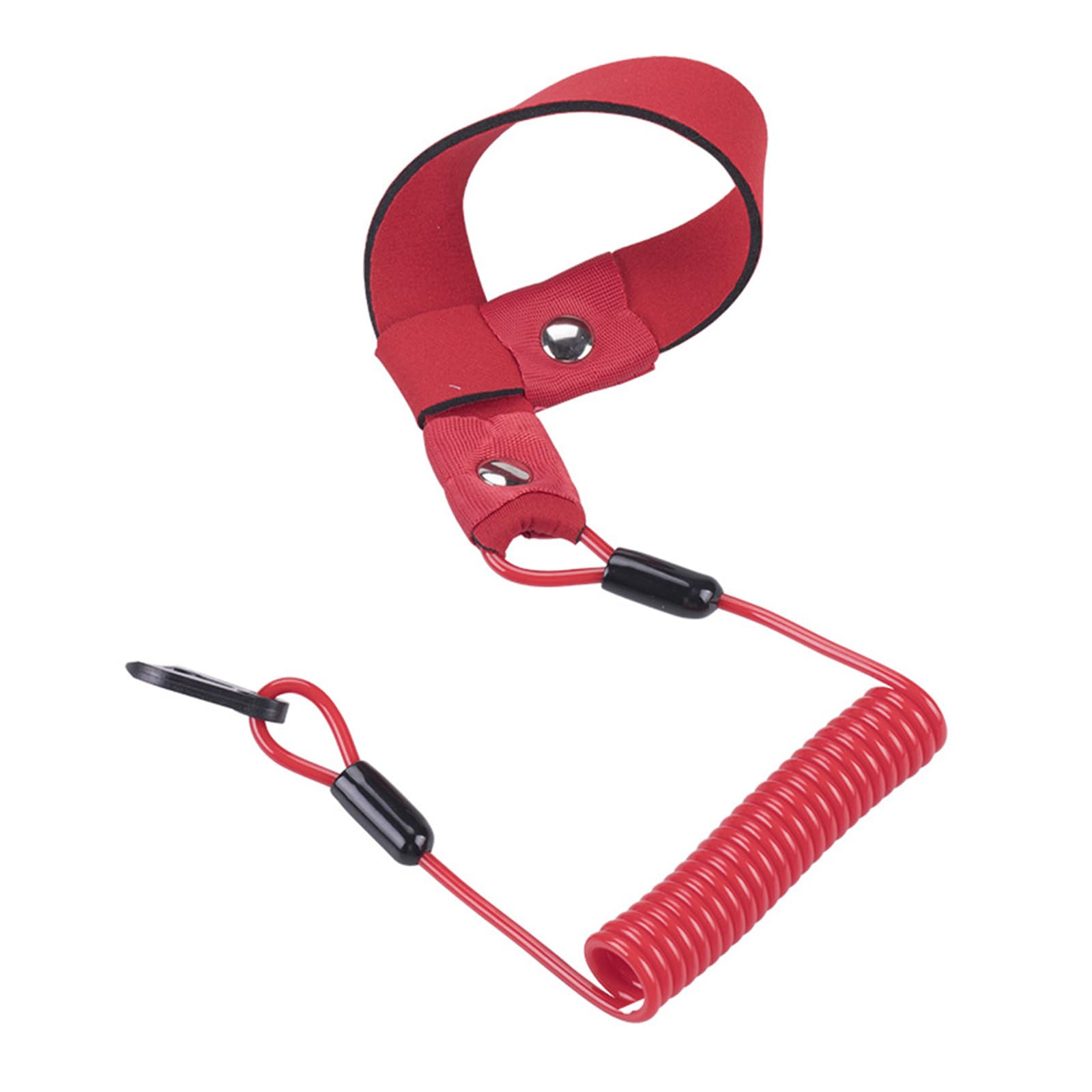 CHIZISX Wassersport Sicherheitszubehör Einziehbare Stoppschalte Key Seil Tether Lanyard Schnellfreisetz von CHIZISX